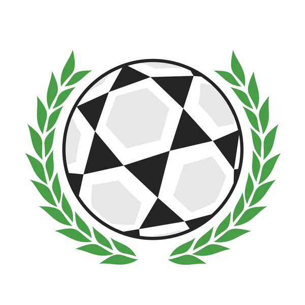 Indoorsoccer Ball Vektor Illustration — Stockvektor