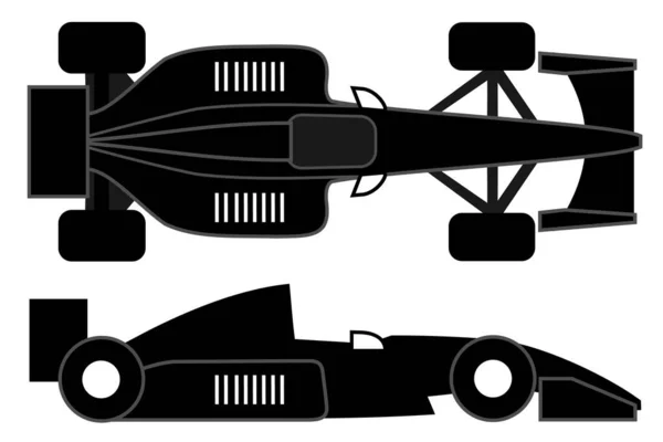 Векторная Иллюстрация Набора Спортивных Автомобилей — стоковый вектор