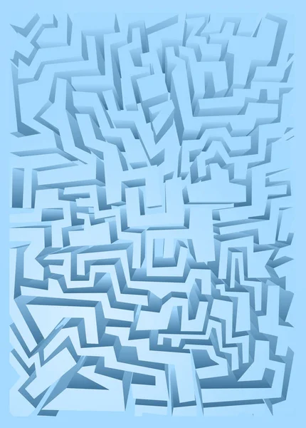 Illustration Vectorielle Couverture Bleue — Image vectorielle