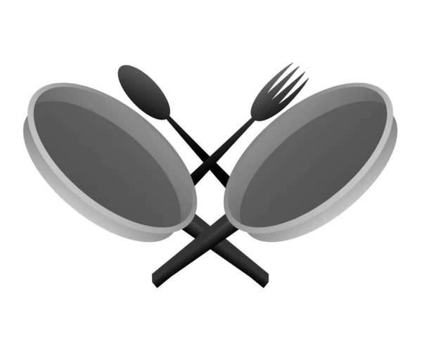 Utensilios Cocina Vector Ilustración — Vector de stock