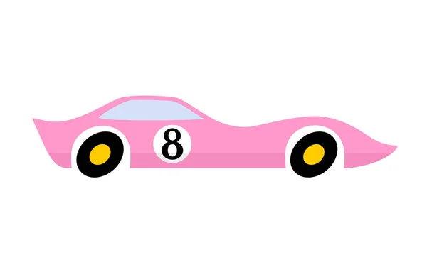 Deporte Coche Vector Ilustración — Vector de stock