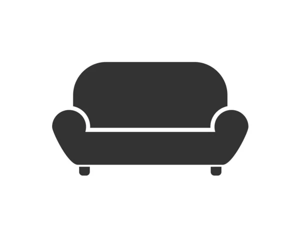 Creative Design Sofa Illustration — Stock Vector
