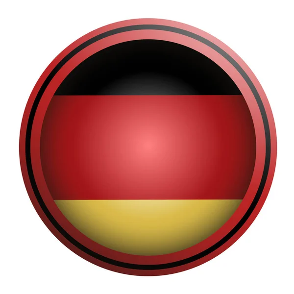 Vektorillustration Eines Hintergrundes Für Das Land Deutschland Deutsches Medaillendesign — Stockvektor