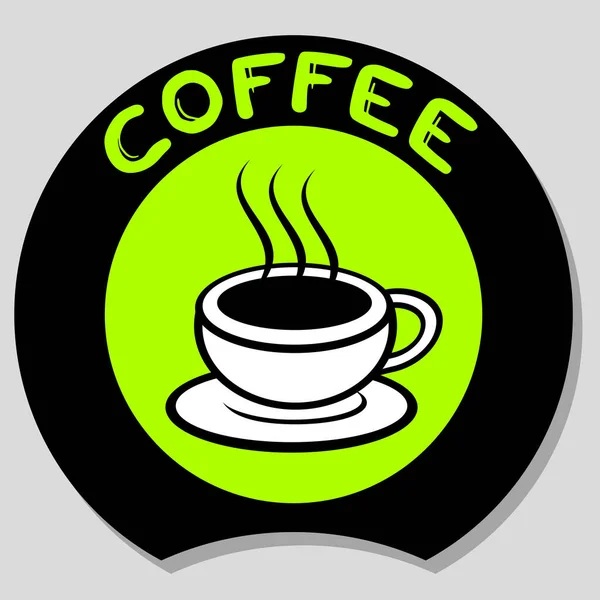 Icon Coffee Vector Illustration — Stock Vector