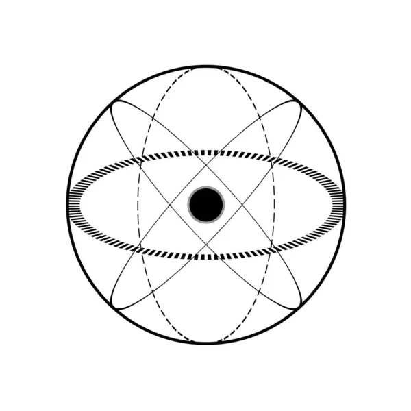 Wissenschaft Symbol Vektor Illustration — Stockvektor