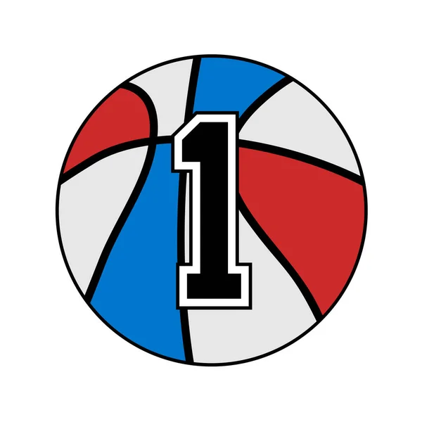 Basketball Symbol Design — Stockvektor