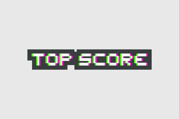 Top Score Vektor Illustration — Stockvektor