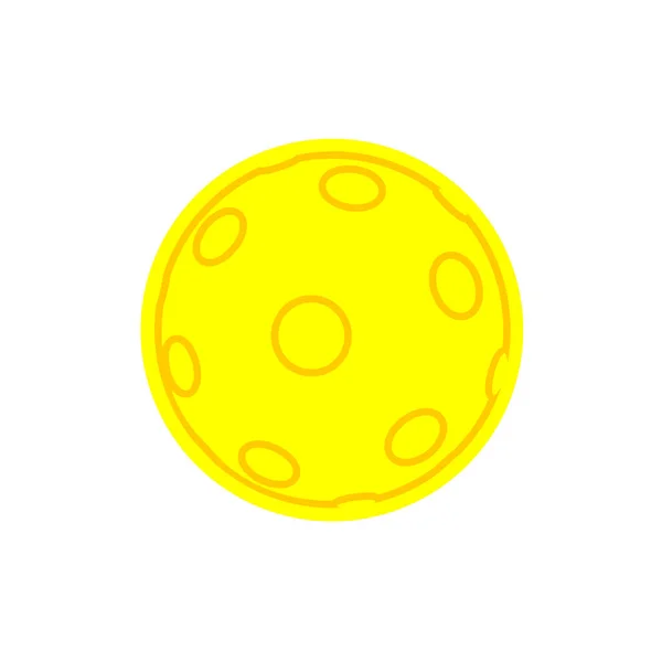 Pickleball Symbol Projektu Wektor Ilustracji — Wektor stockowy