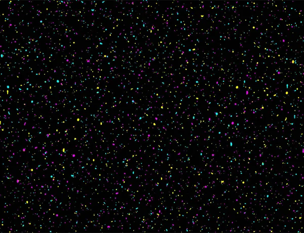 カラー粒子の背景ベクトル図 — ストックベクタ