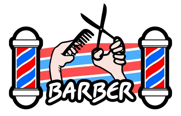 Barber Tarra Vektori Kuva — vektorikuva