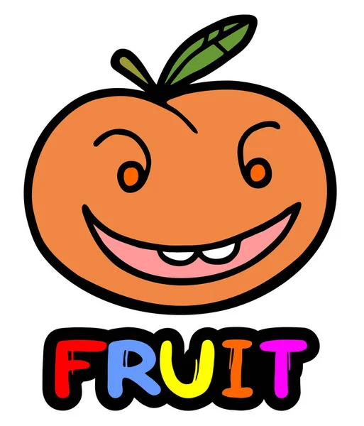 Ilustração Vetor Fruta Apple — Vetor de Stock