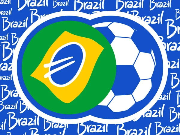 Світовий Кубок Бразилії — стоковий вектор