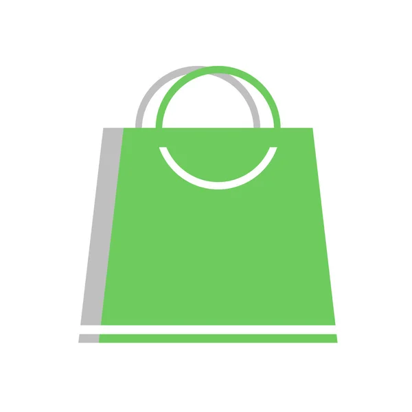 Shop Bag Icon Vector Illustration — Stock Vector