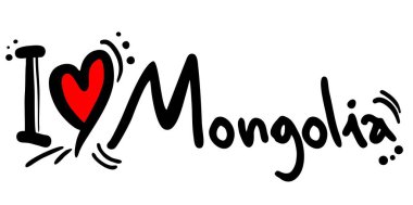 Moğolistan vektör illüstrasyonuna bayılırım.