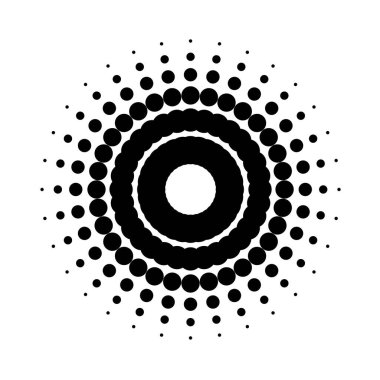 yaratıcı çember şekil vektör illüstrasyonu