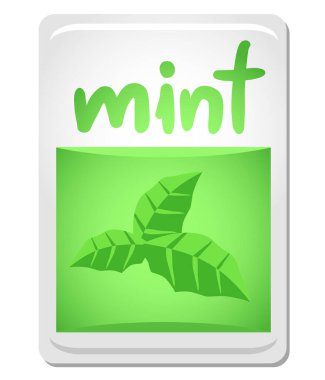 Lezzet nanesi vektör çizimi