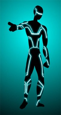 Android robot vector illustration 