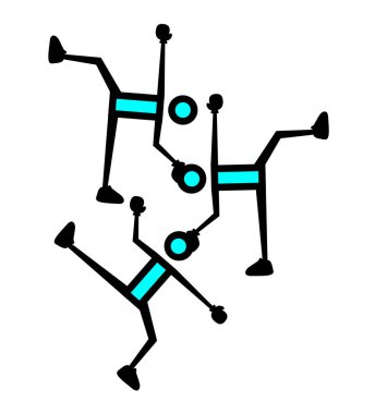soyut vektör resimleme arkaplanı 