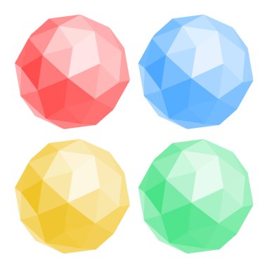 Renk şekilleri vektör illüstrasyonuName