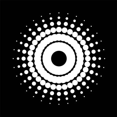 yaratıcı çember şekil vektör illüstrasyonu