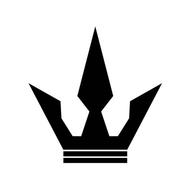 taç simgesi vektör illüstrasyonu
