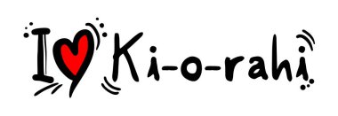 Ki-o-rahi aşk vektör çizimi