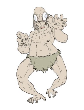 yaratıcı karakter vektör illüstrasyonu