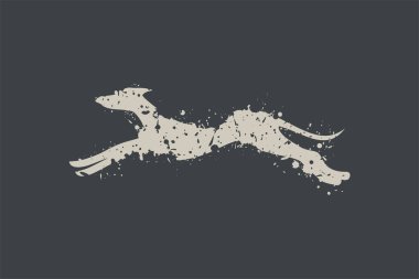 karikatür köpek vektör çizimi