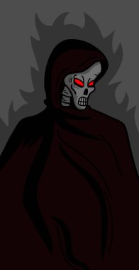 çizgi film canavar vektör çizimi