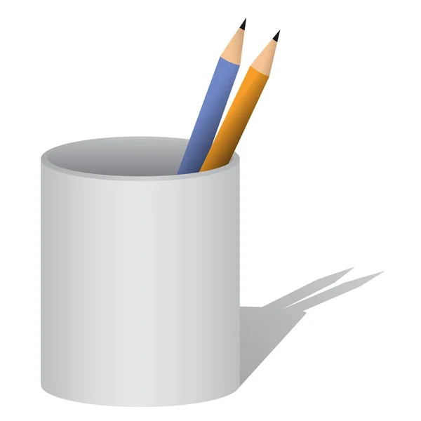 Illustration Vectorielle Crayon Icône — Image vectorielle