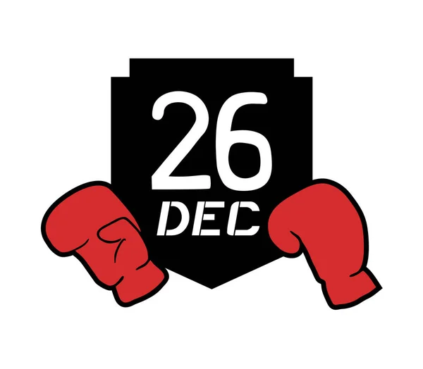 Boxing Day 일러스트 — 스톡 벡터