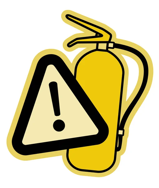 Exclamation Mark Icon Cartoon Illustration Warning Symbol Vector Icons Web — 图库矢量图片