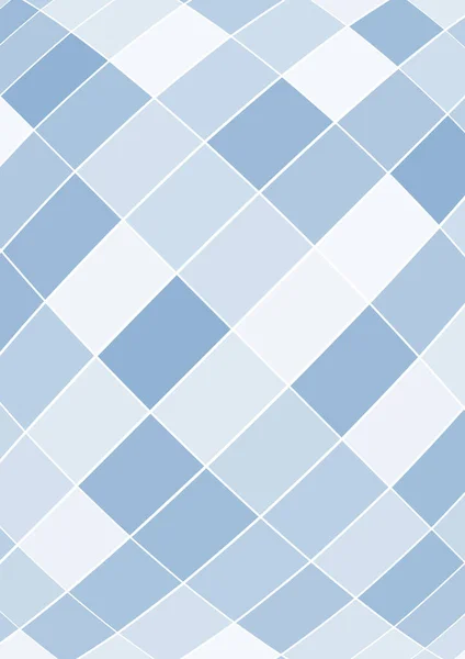 Illustrazione Vettoriale Mosaico Blu — Vettoriale Stock