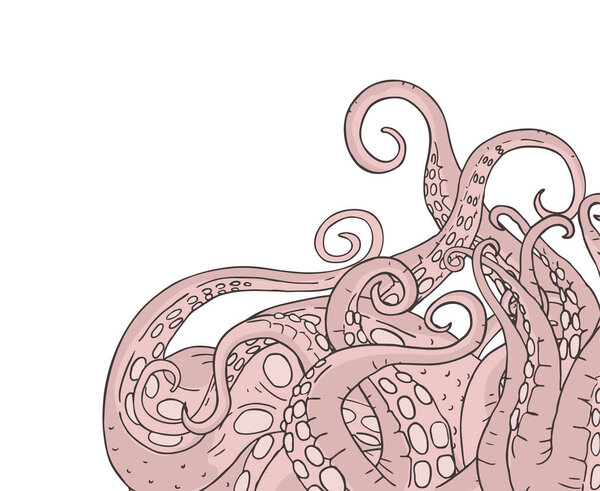 Imaginative creature draw vector illustration