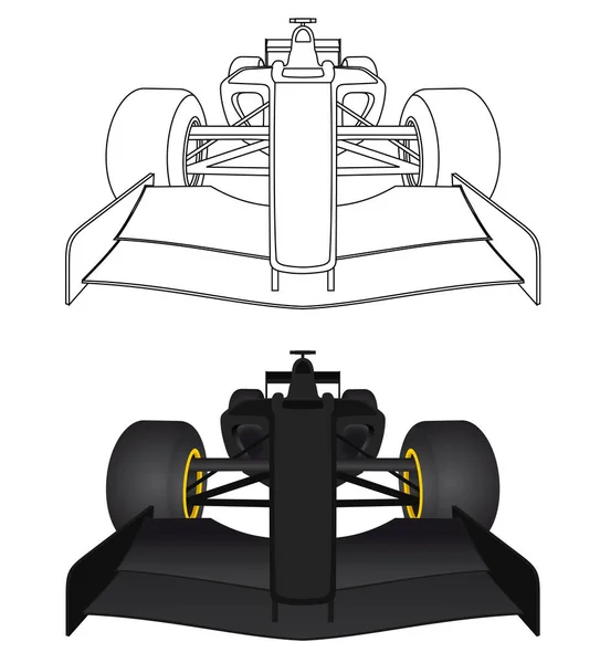 Illustrazione Vettoriale Auto Sportive — Vettoriale Stock