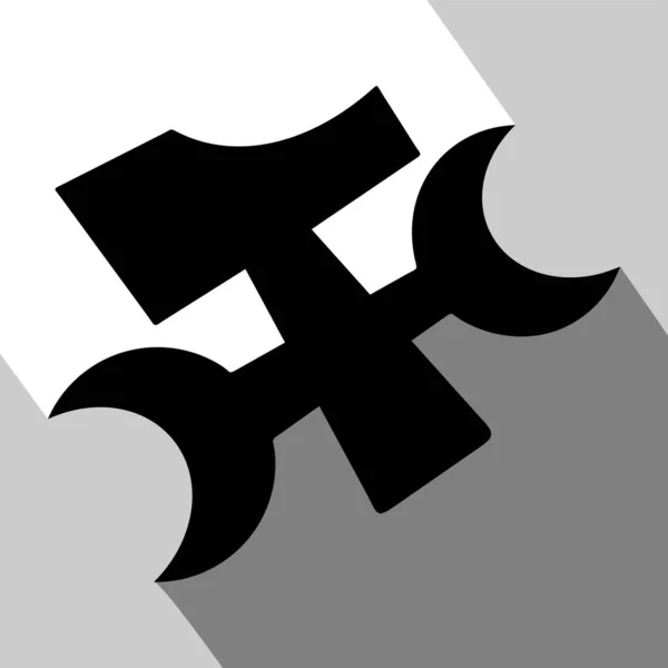 Інструмент Символ Векторна Ілюстрація — стоковий вектор