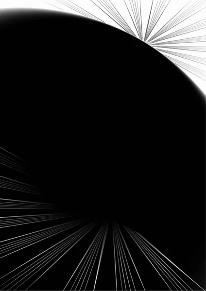 Abstrakter Hintergrund Mit Einem Muster Aus Schwarzen Und Weißen Streifen — Stockvektor