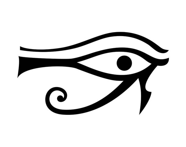 egyptian eye vector illustration