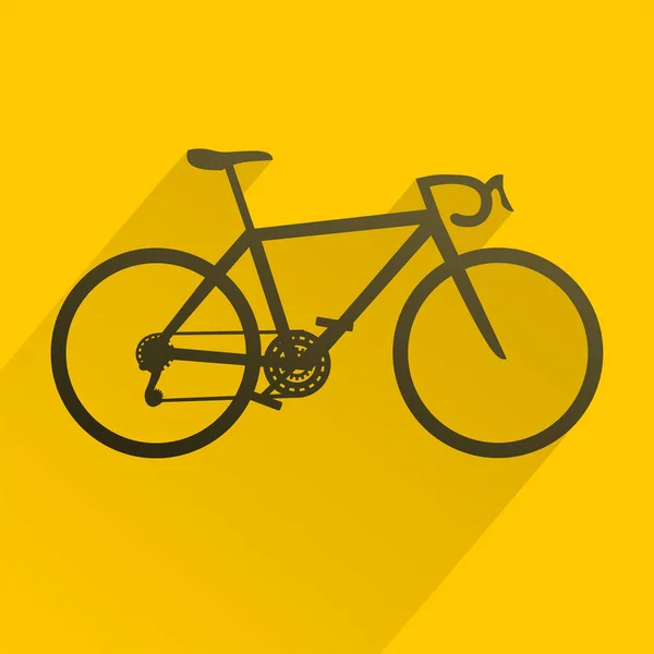 Bicyle Sport Icoon Vector Illustratie — Stockvector