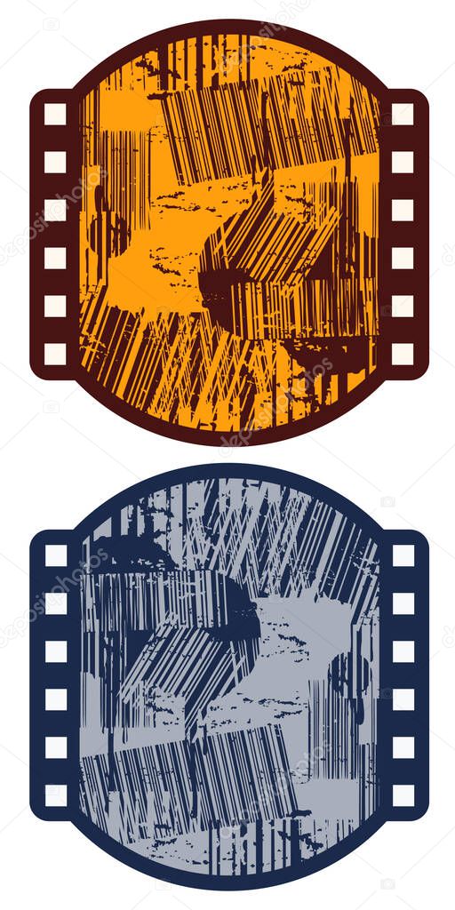 Design of two cinema icons