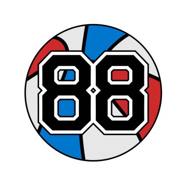 88 numaralı basketbol topu.