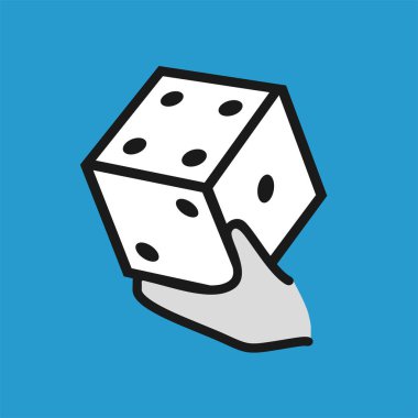 zar vektör illüstrasyonuyla oynamak