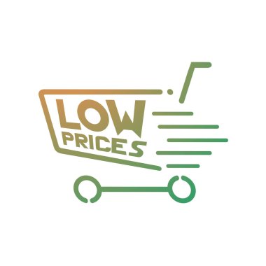 Alışveriş arabası sembolü çizimi