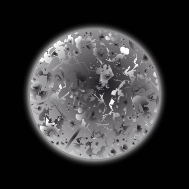 Metnin için alanı olan soyut arkaplan