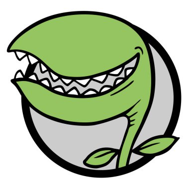 Bitki mutantı, vektör çizimi