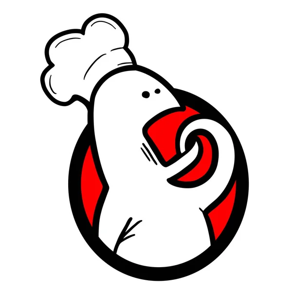 Icon Chef Ilustração Vetorial — Vetor de Stock