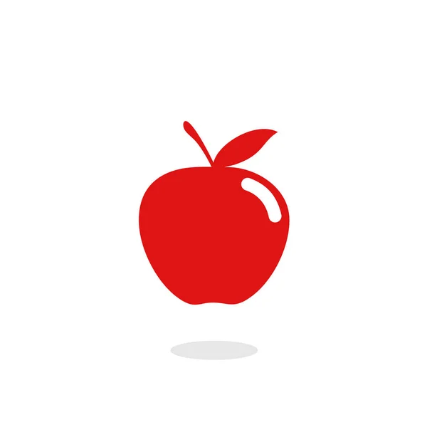 Illustration Vectorielle Icône Fruit Plat — Image vectorielle