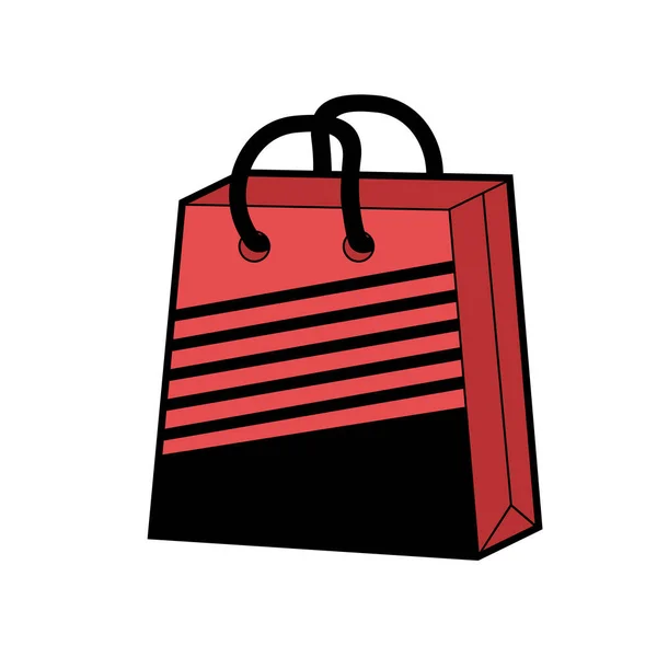 Shopping Väska Vektor Illustration — Stock vektor