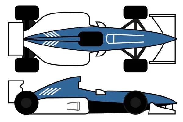 Ilustração Vetorial Carro Esporte Desenhos Animados — Vetor de Stock