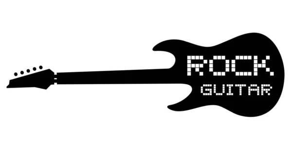 Illustration Des Rock Gitarren Vektors — Stockvektor